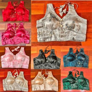 Elegant Embroidered Blouses Collection